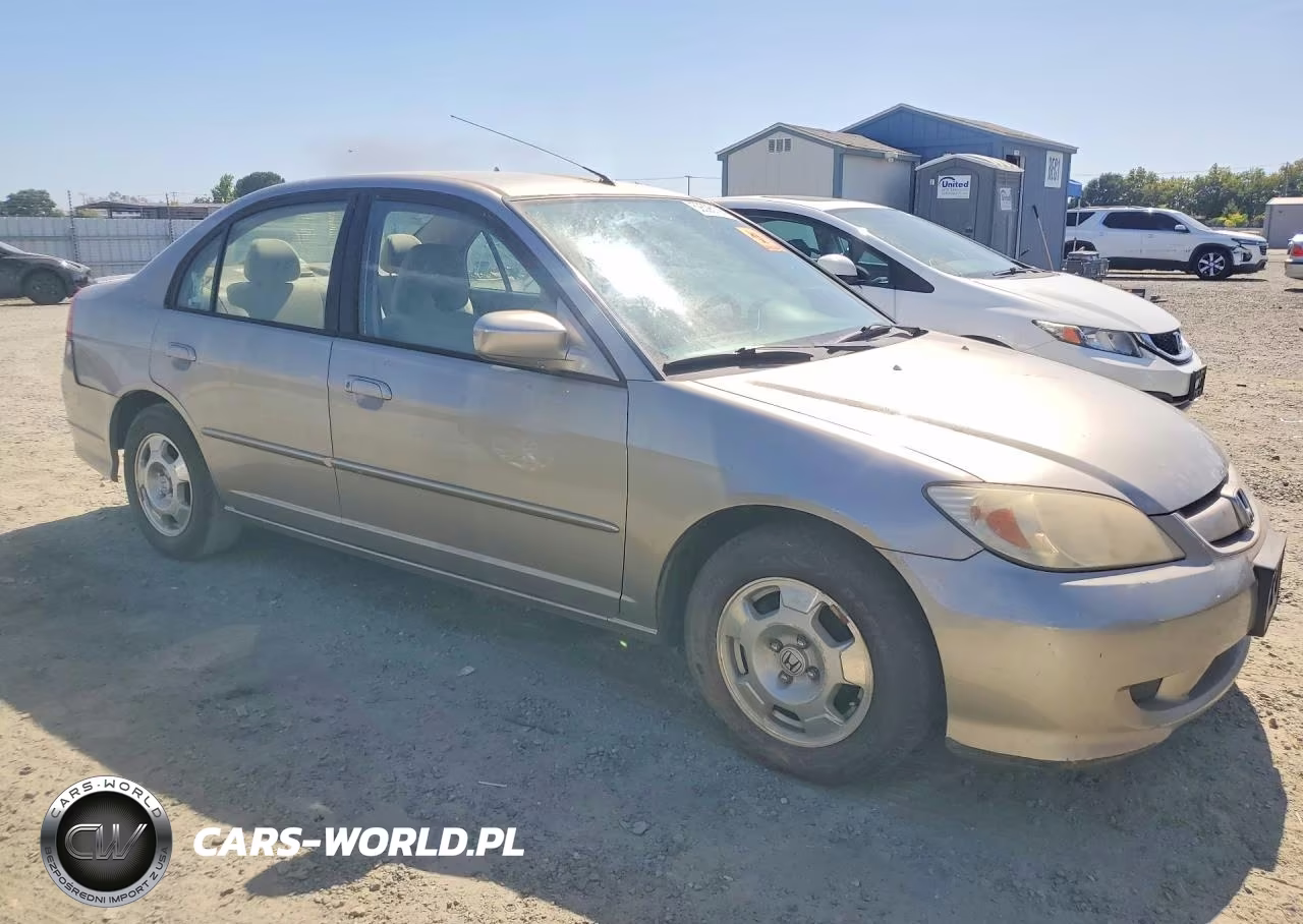 2005 Honda Civic Hybrid VIN:JHMES96615S021840 - 4