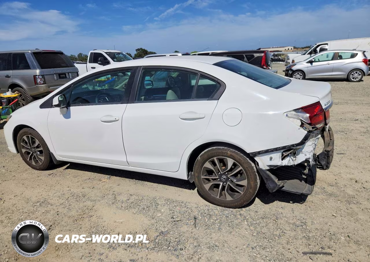2013 Honda Civic Ex VIN:19XFB2F8XDE249237 - 2