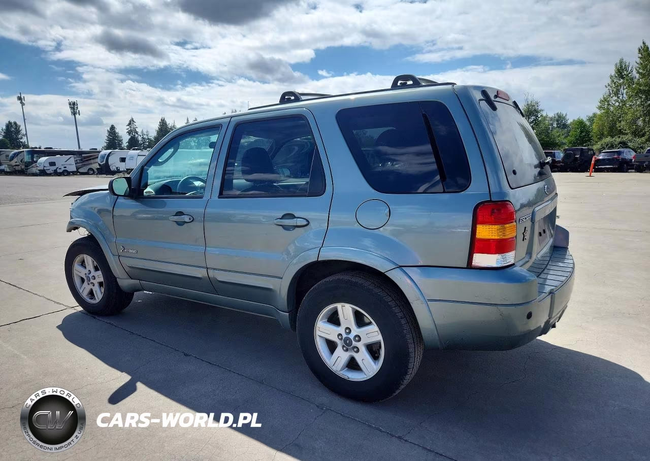 2006 Ford Escape Hev VIN:1FMCU96HX6KA25886 - 2