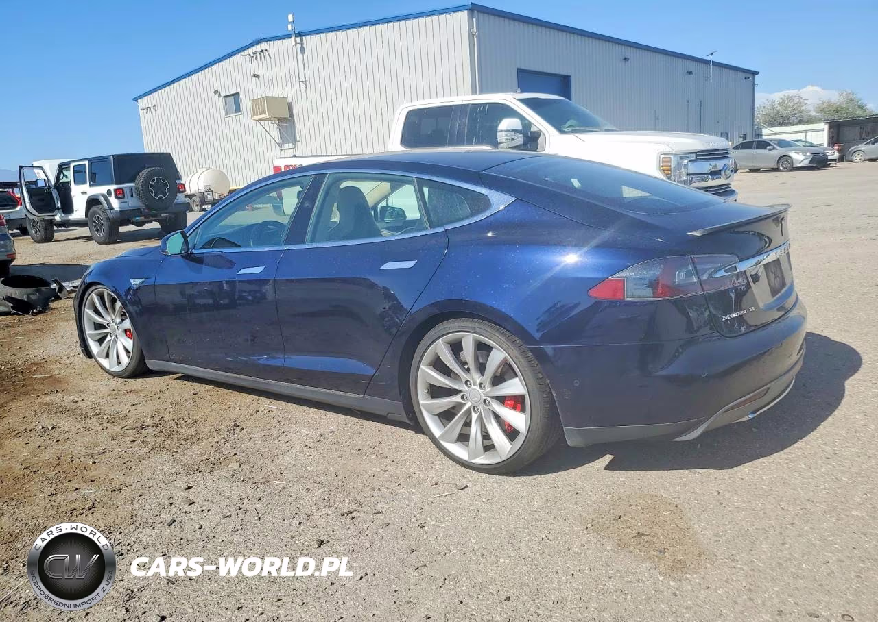 2015 Tesla Model S 85D VIN:5YJSA1H21FFP69795 - 2