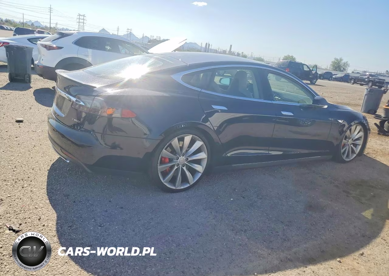 2015 Tesla Model S 85D VIN:5YJSA1H21FFP69795 - 3