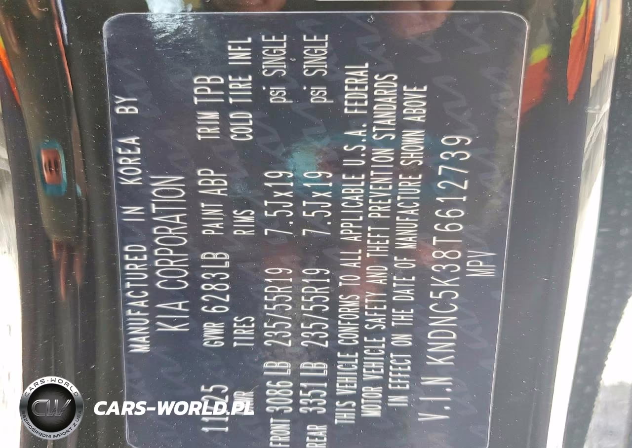 2026 Kia Carnival Ex VIN:KNDNC5K38T6612739 - 13