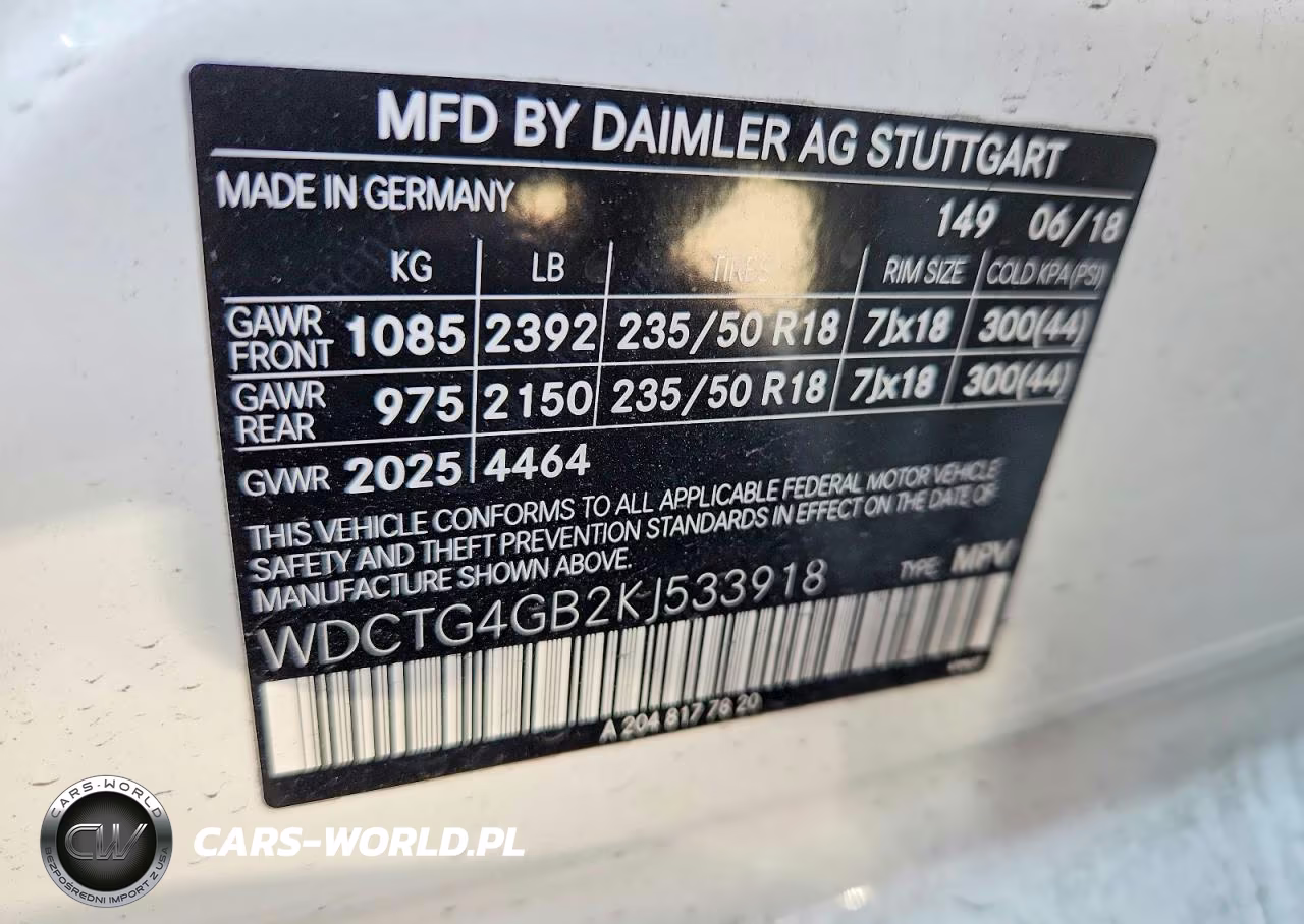 2019 Mercedes-Benz Gla 250 4Matic VIN:WDCTG4GB2KJ533918 - 14