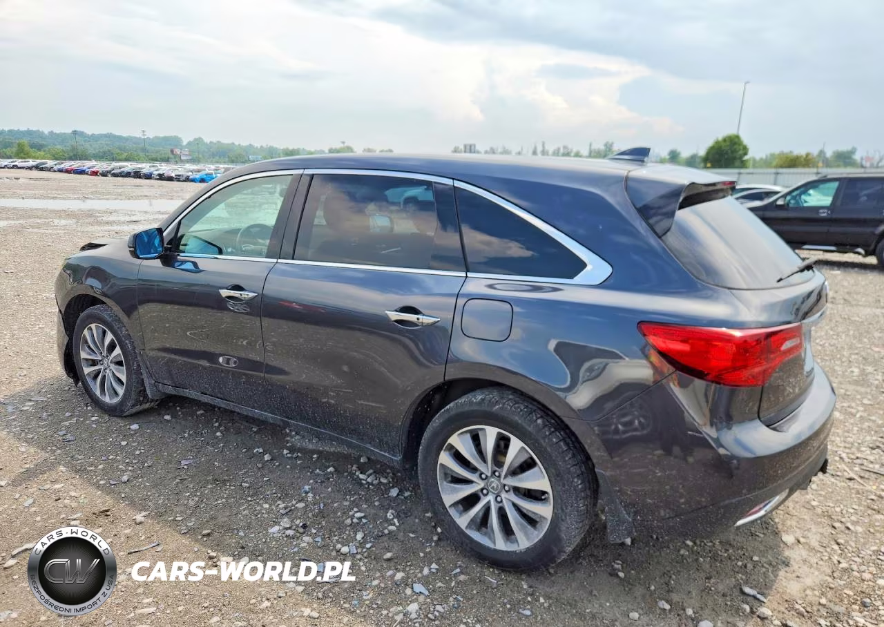2015 Acura Mdx Technology VIN:5FRYD4H45FB032568 - 2