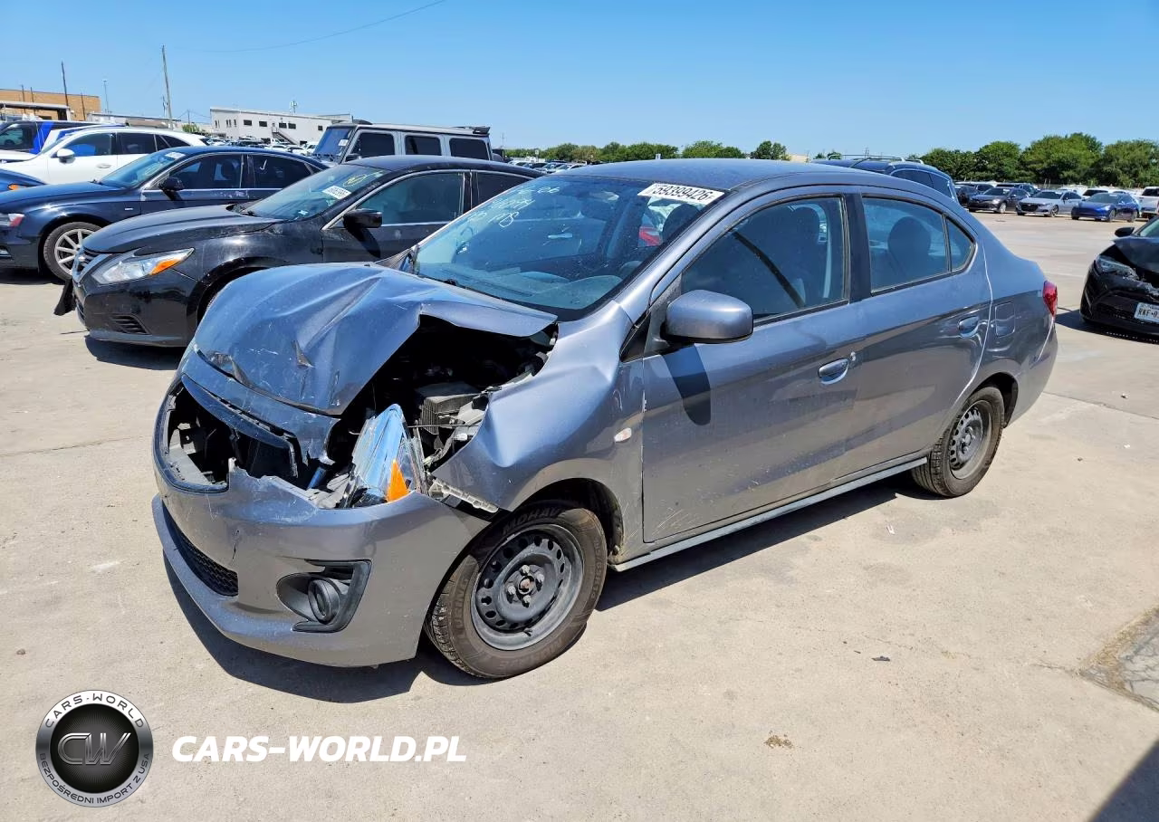 2020 Mitsubishi Mirage G4 Es VIN:ML32F3FJ1LHF12614 - 1