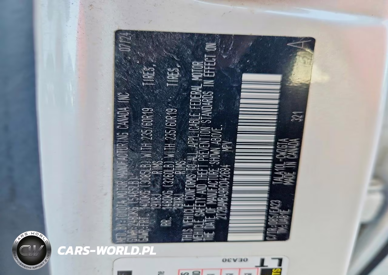 2024 Lexus Rx 350 Base VIN:2T2BAMBA9RC042684 - 13