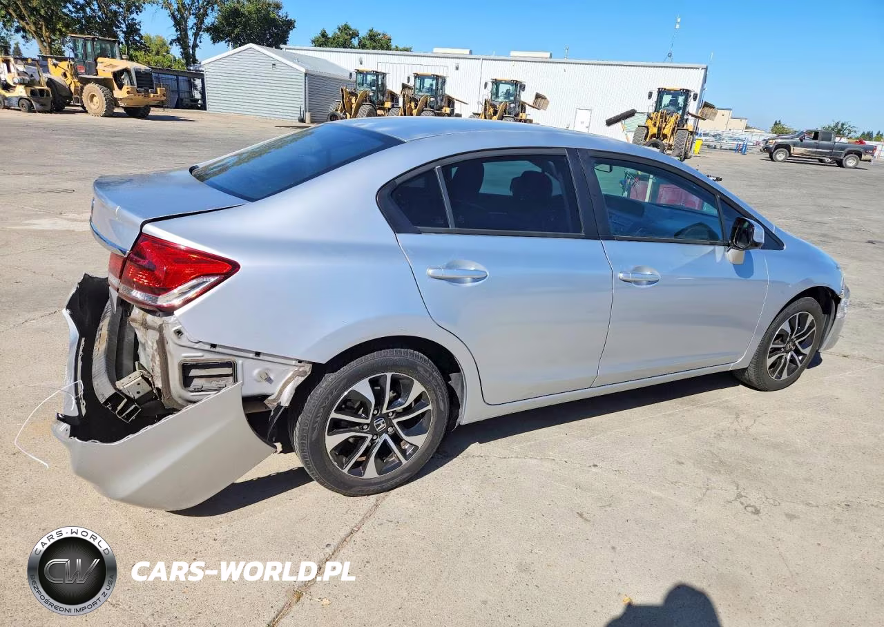 2013 Honda Civic Exl VIN:2HGFB2F90DH518487 - 3