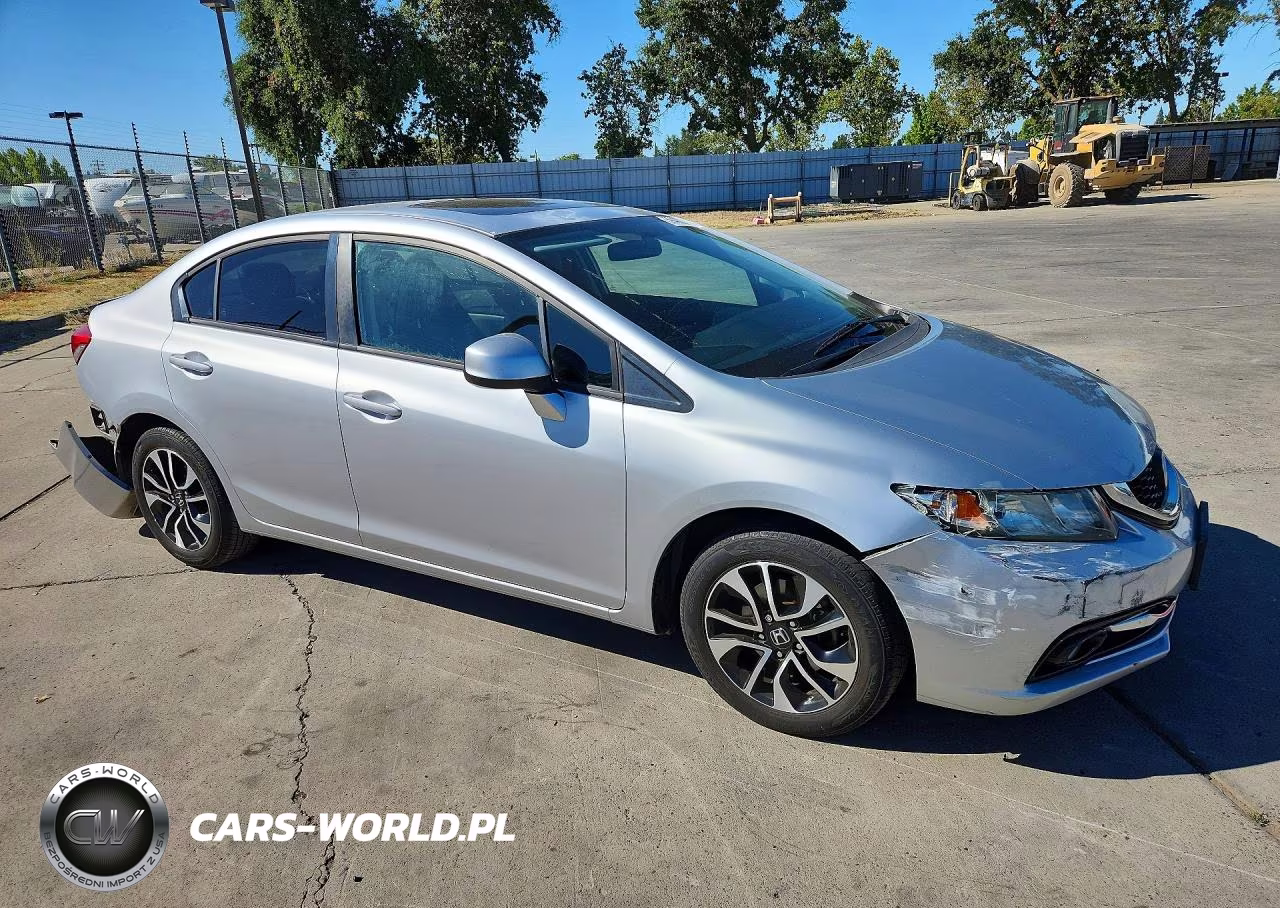 2013 Honda Civic Exl VIN:2HGFB2F90DH518487 - 4