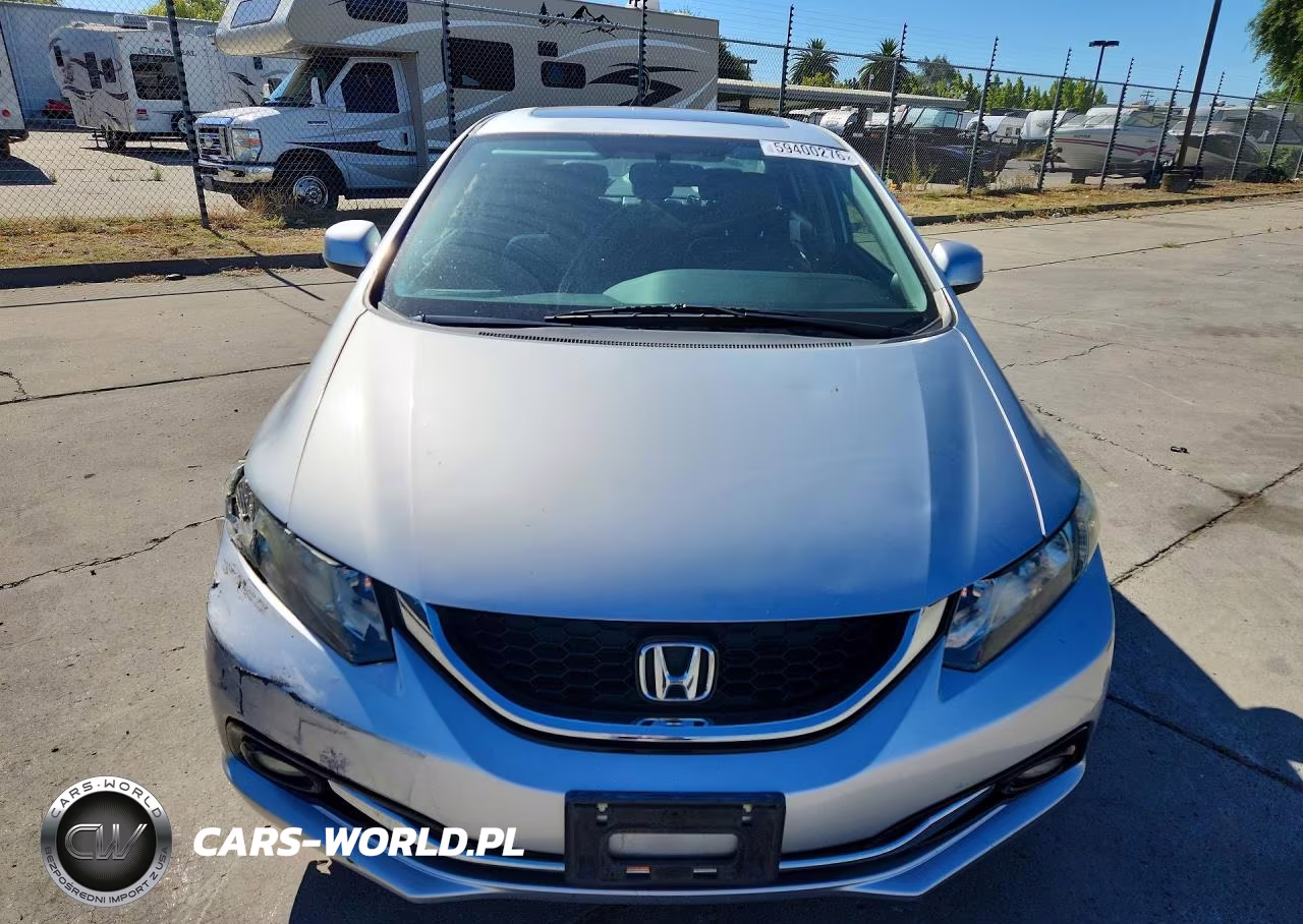 2013 Honda Civic Exl VIN:2HGFB2F90DH518487 - 5