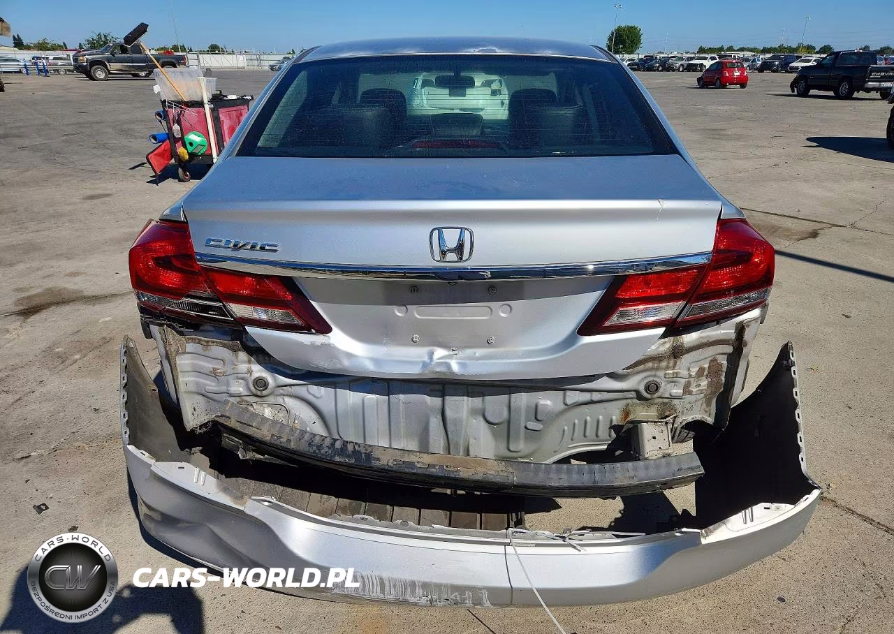 2013 Honda Civic Exl VIN:2HGFB2F90DH518487 - 6