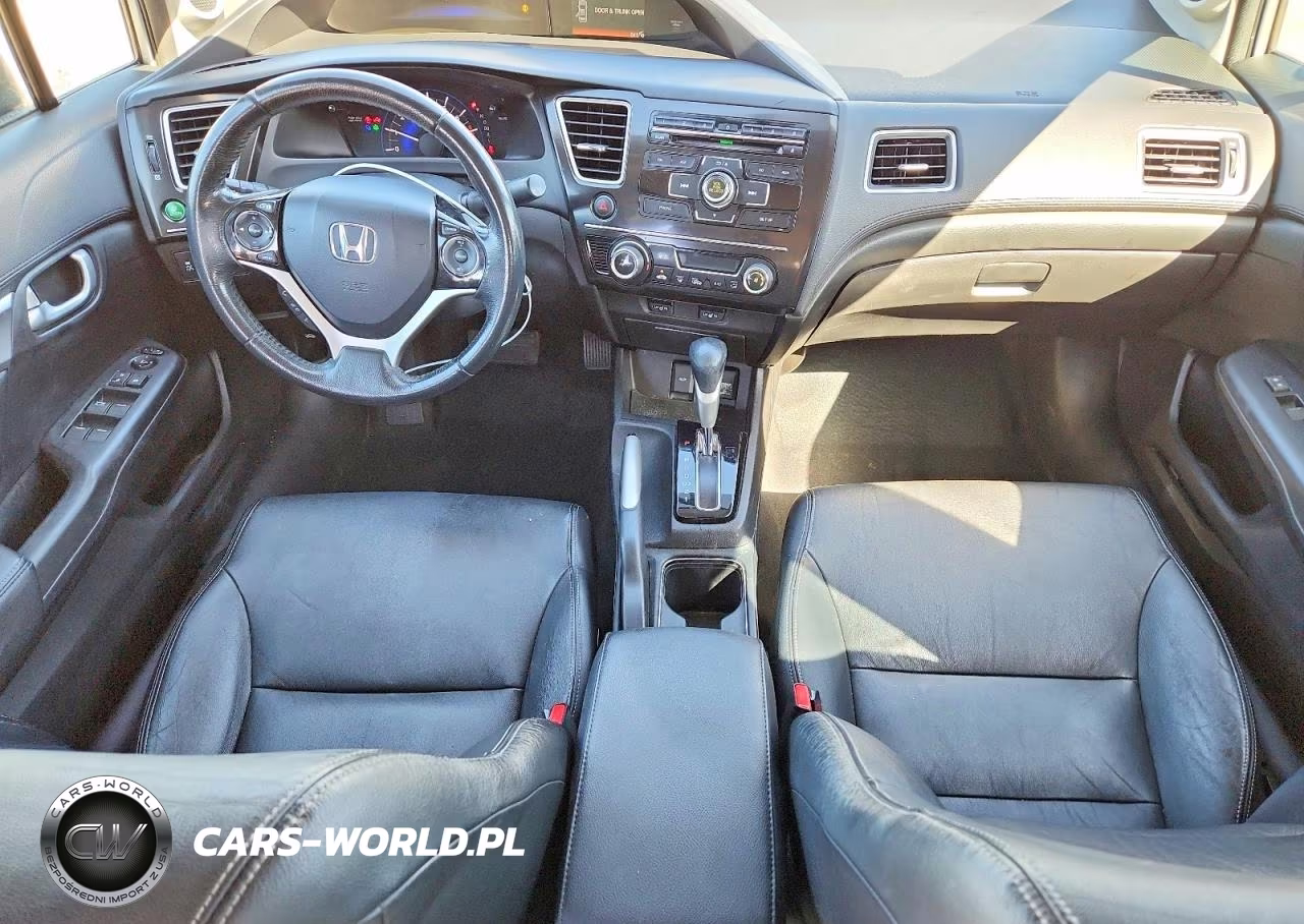 2013 Honda Civic Exl VIN:2HGFB2F90DH518487 - 8