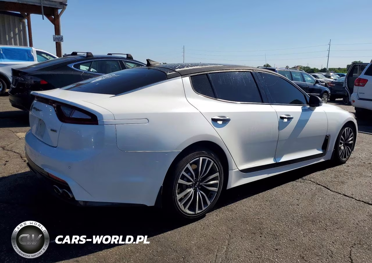 2018 Kia Stinger Premium VIN:KNAE25LA6J6033422 - 3