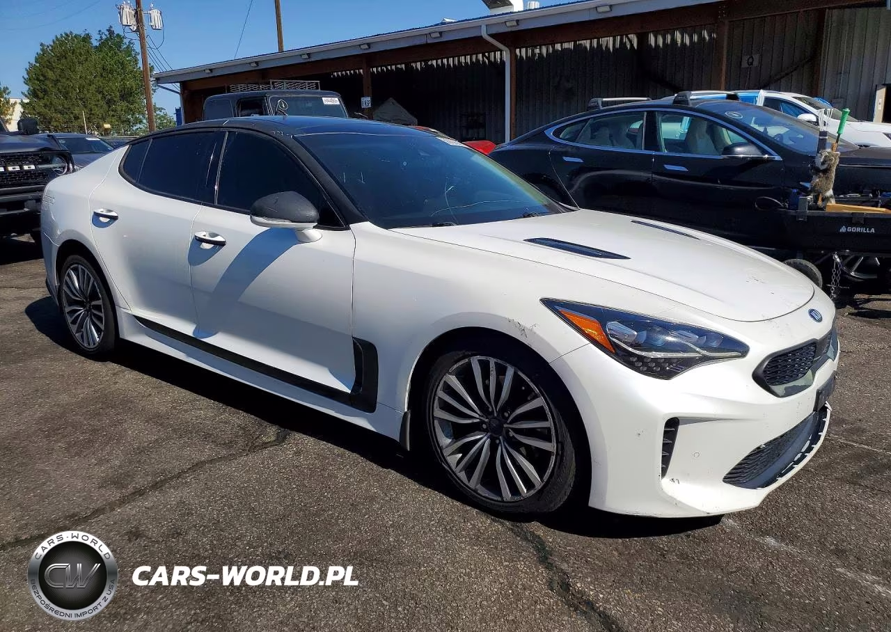 2018 Kia Stinger Premium VIN:KNAE25LA6J6033422 - 4