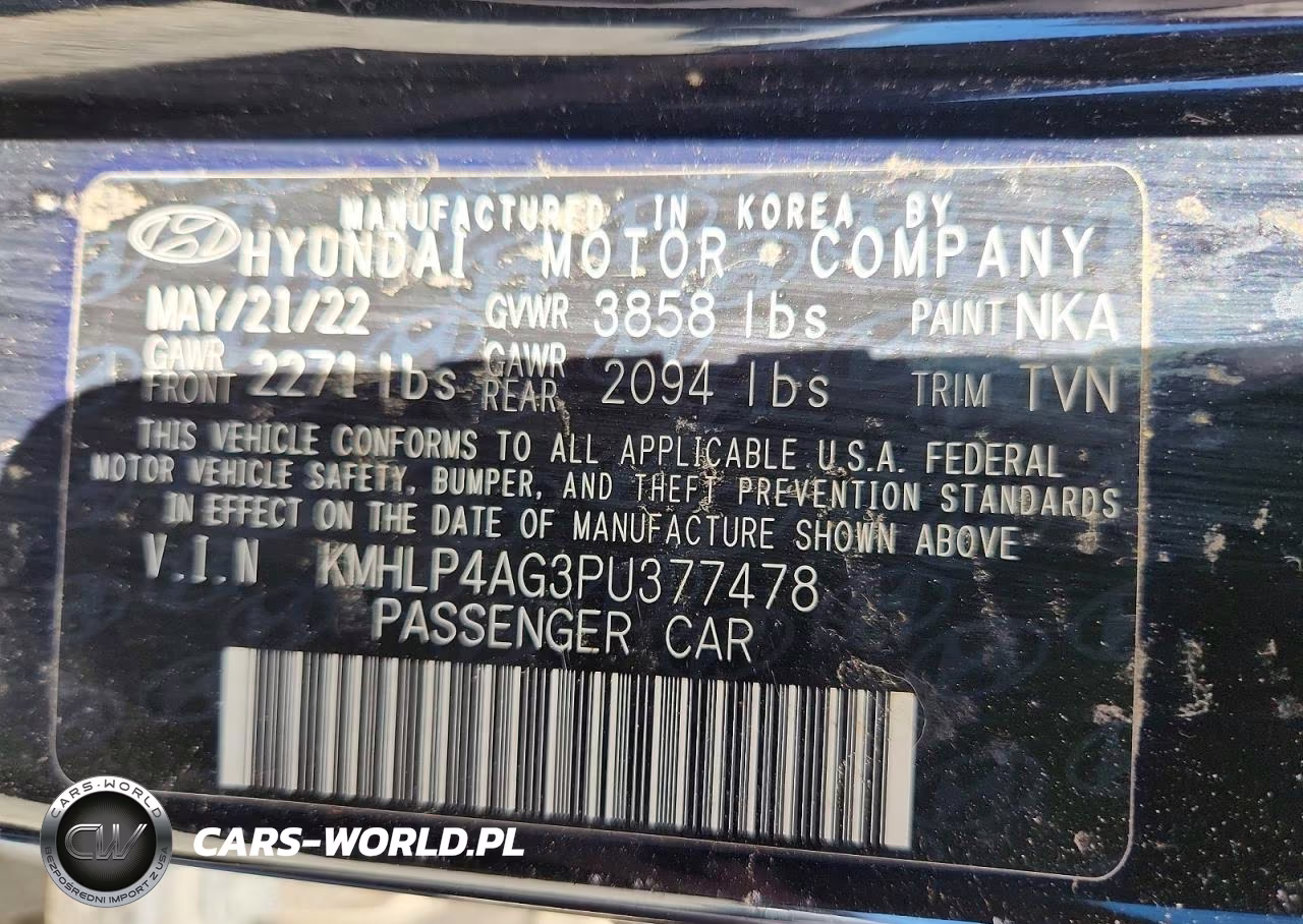 2023 Hyundai Elantra Limited VIN:KMHLP4AG3PU377478 - 13