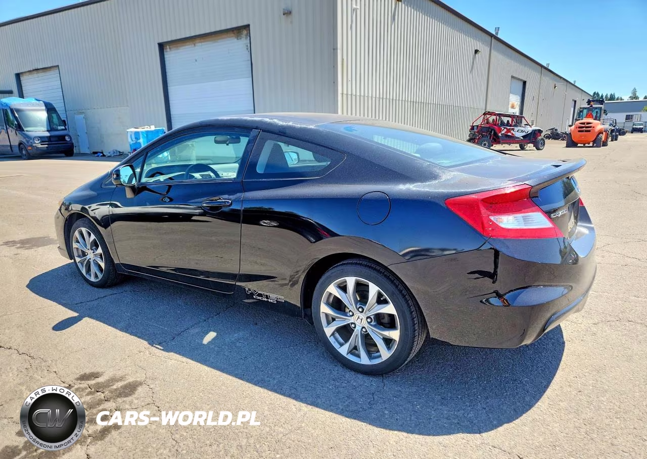 2012 Honda Civic Si VIN:2HGFG4A51CH708993 - 2
