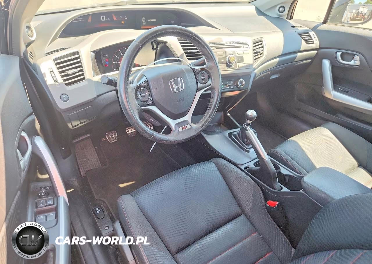 2012 Honda Civic Si VIN:2HGFG4A51CH708993 - 8