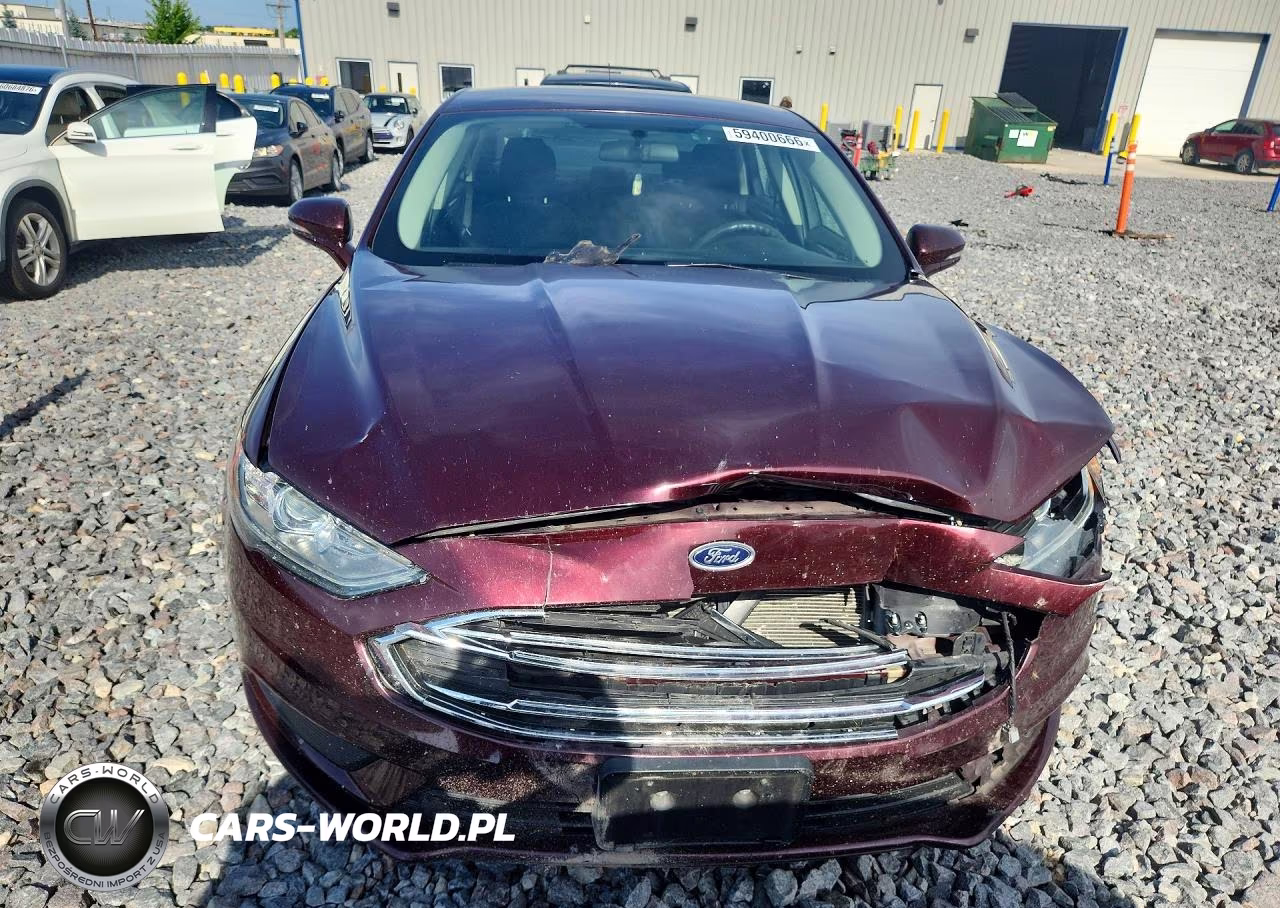 2017 Ford Fusion Se VIN:3FA6P0HD8HR240721 - 5