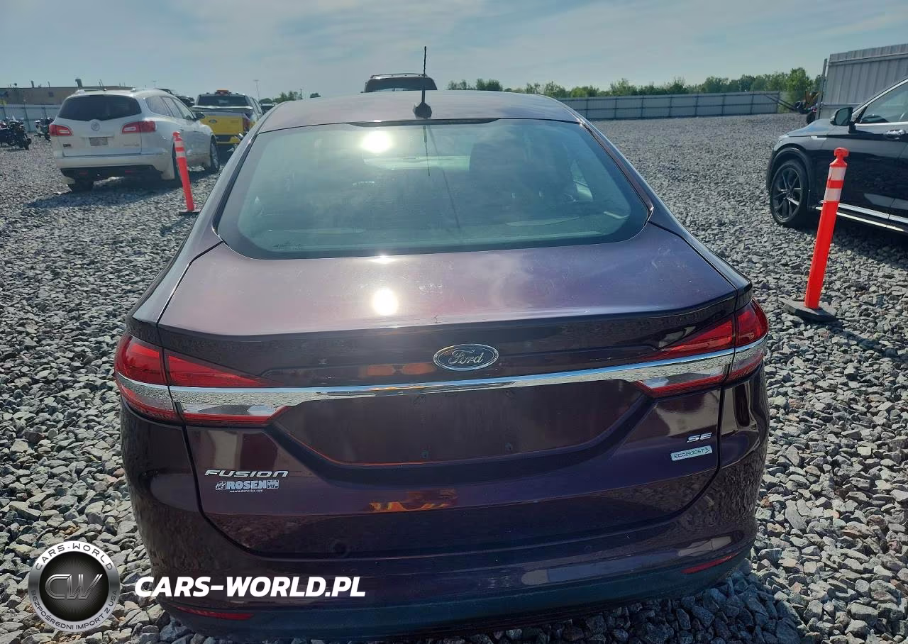 2017 Ford Fusion Se VIN:3FA6P0HD8HR240721 - 6