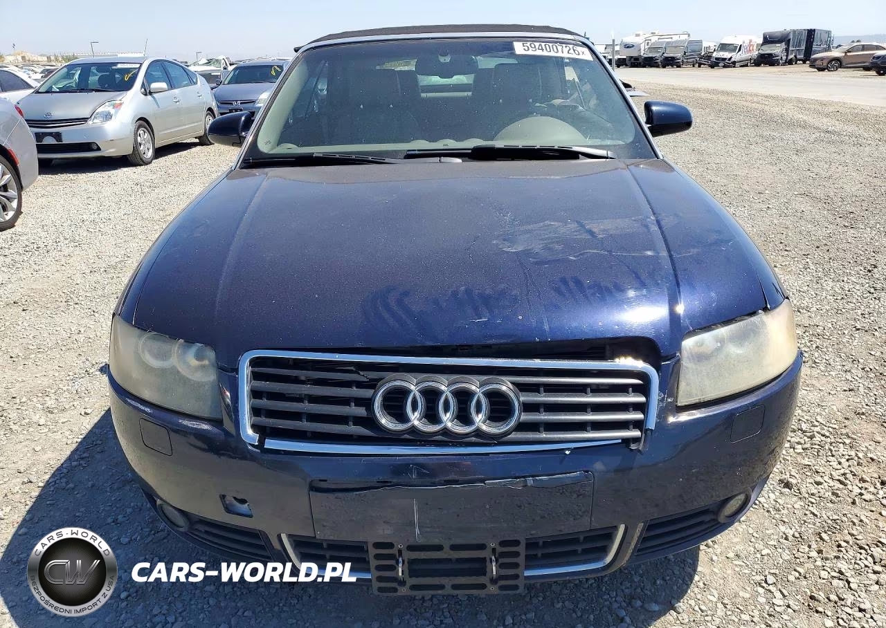 2006 Audi A4 1.8 Cabriolet VIN:WAUAC48H46K004933 - 5