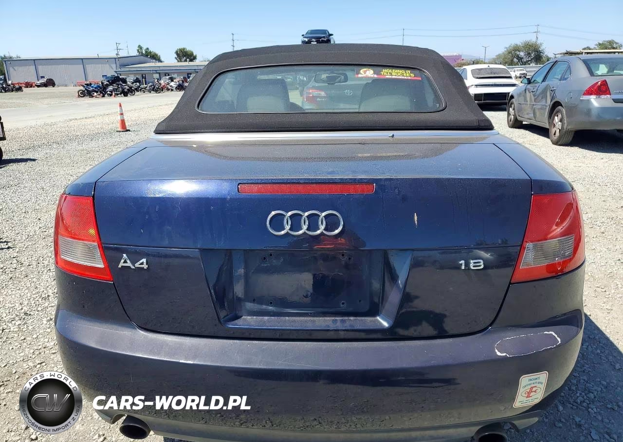 2006 Audi A4 1.8 Cabriolet VIN:WAUAC48H46K004933 - 6