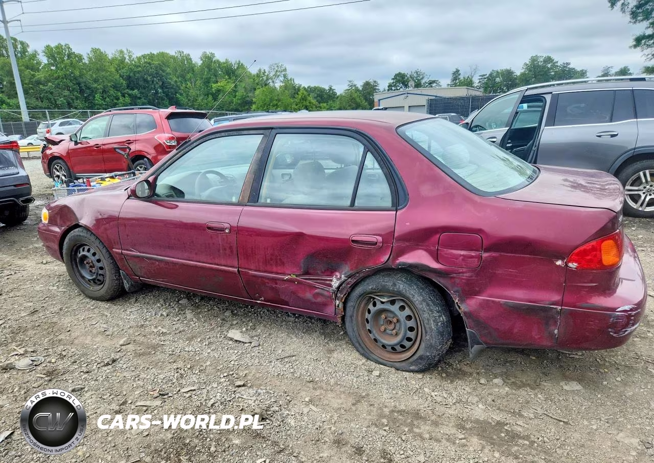 1998 Toyota Corolla Ve VIN:2T1BR18E1WC092433 - 2