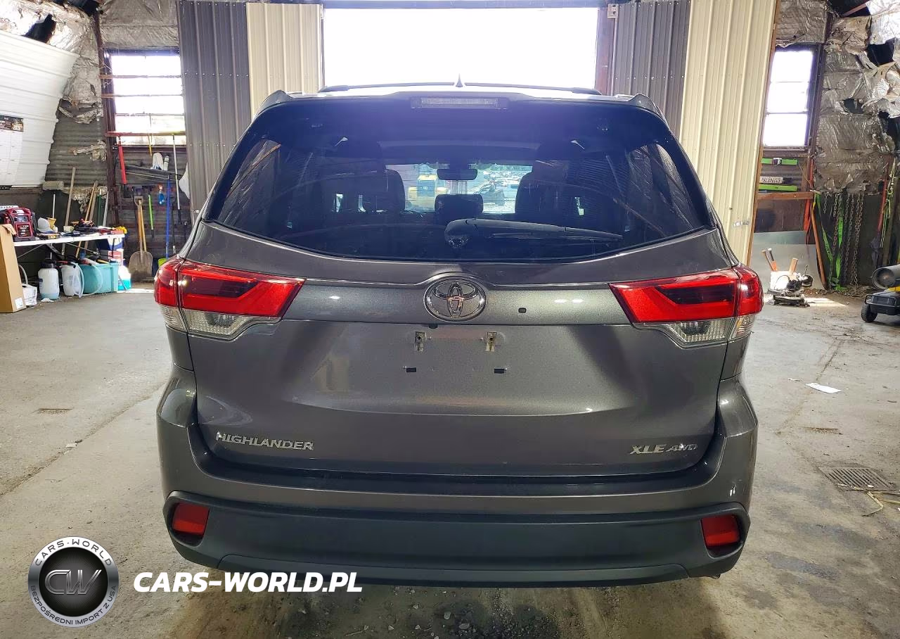 2019 Toyota Highlander Xle VIN:5TDJZRFH0KS578756 - 6