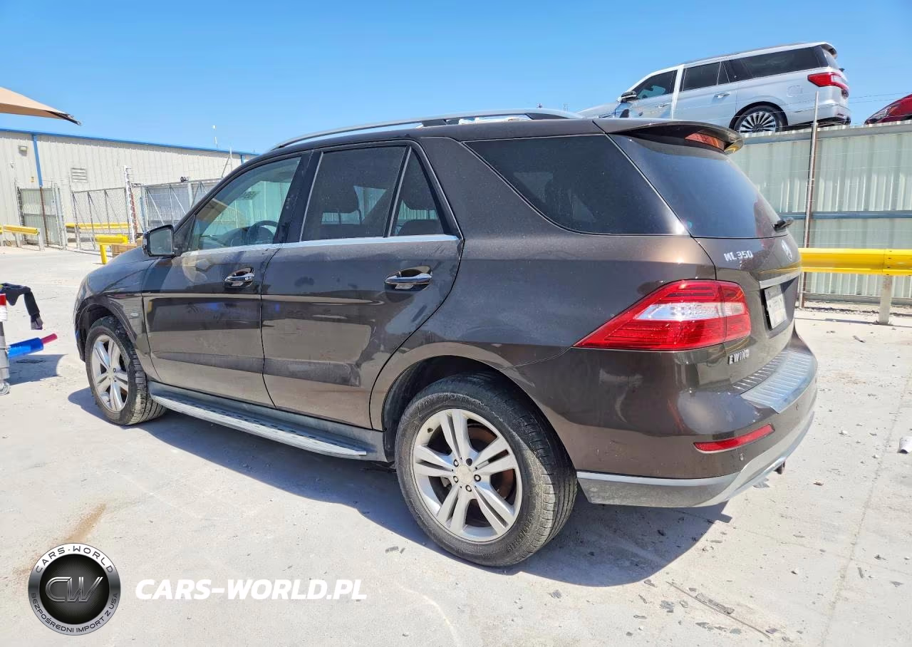 2012 Mercedes-Benz Ml 350 Bluetec VIN:4JGDA2EB3CA018300 - 2
