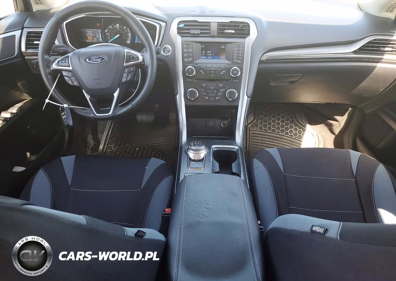 2017 Ford Fusion Se Hybrid VIN:3FA6P0LUXHR300487 - 8