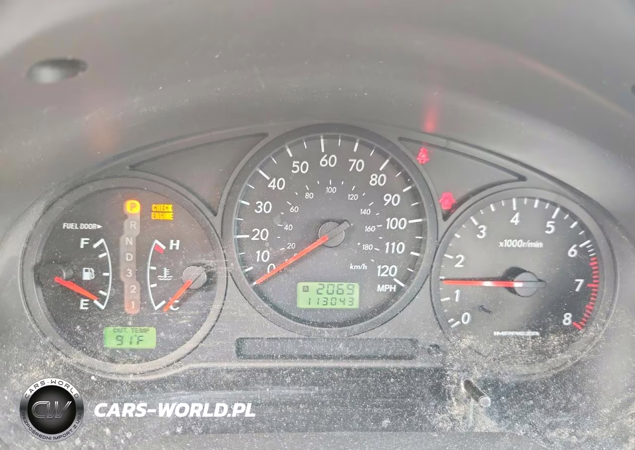 2007 Subaru Impreza 2.5I VIN:JF1GD61617H507600 - 9