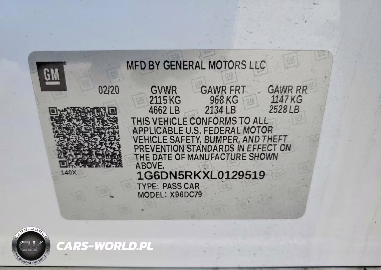 2020 Cadillac Ct5 Premium Luxury VIN:1G6DN5RKXL0129519 - 13