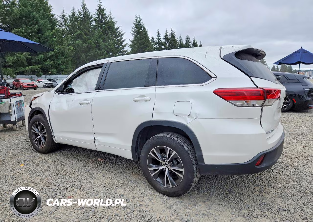 2017 Toyota Highlander Le VIN:5TDZARFH8HS025629 - 2