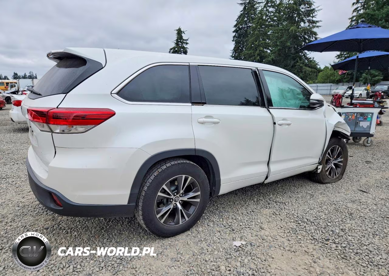 2017 Toyota Highlander Le VIN:5TDZARFH8HS025629 - 3