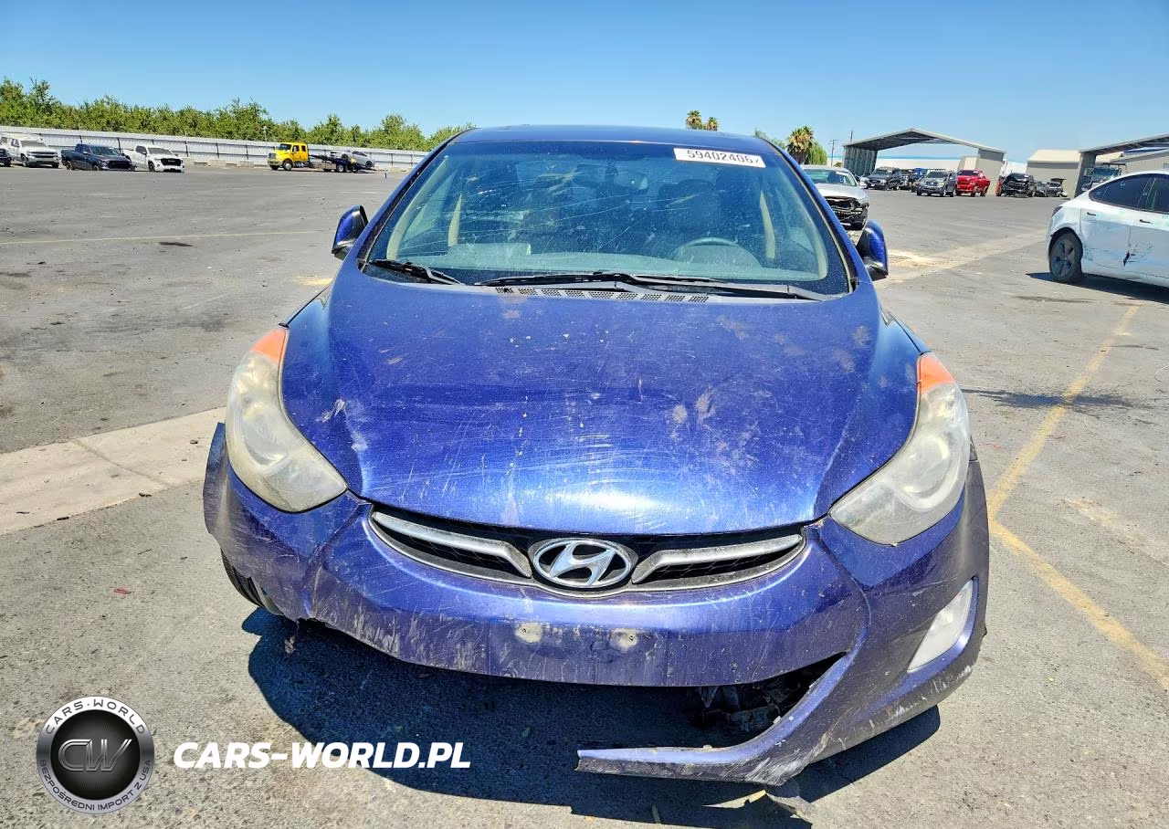2013 Hyundai Elantra Limited VIN:5NPDH4AE4DH217846 - 5