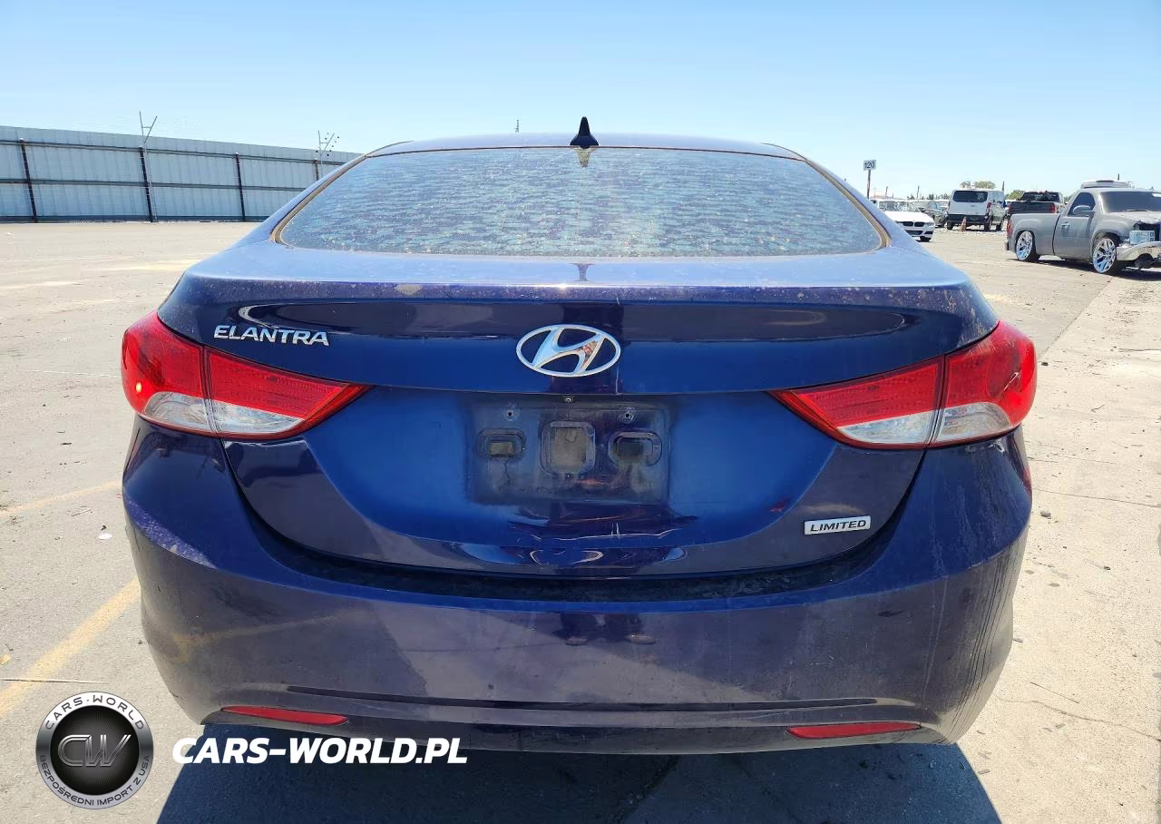 2013 Hyundai Elantra Limited VIN:5NPDH4AE4DH217846 - 6