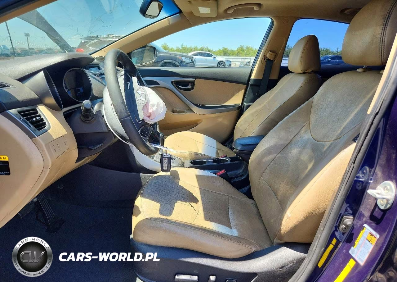 2013 Hyundai Elantra Limited VIN:5NPDH4AE4DH217846 - 7