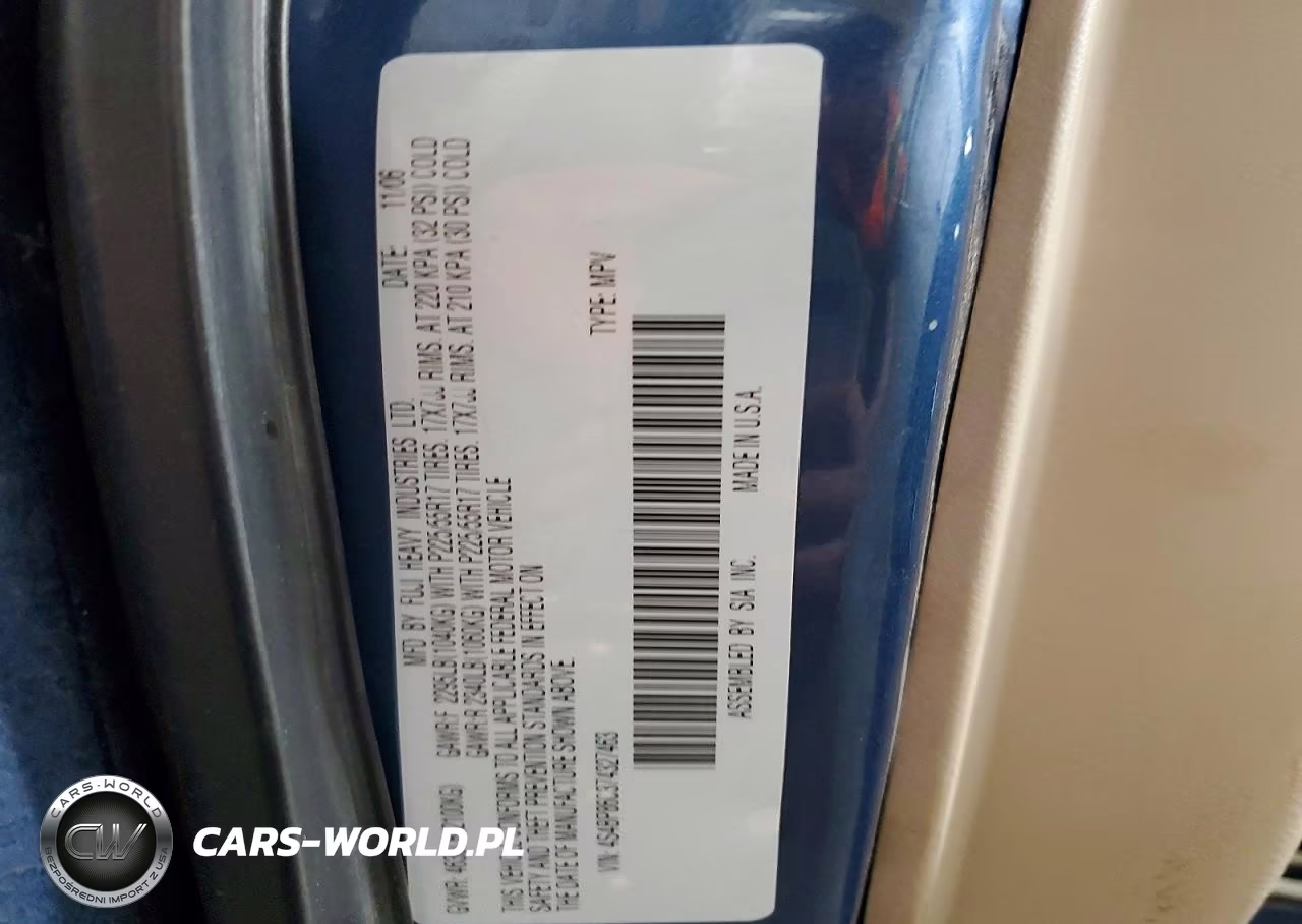 2007 Subaru Outback Outback 3.0R Ll Bean VIN:4S4BP86C374327463 - 12