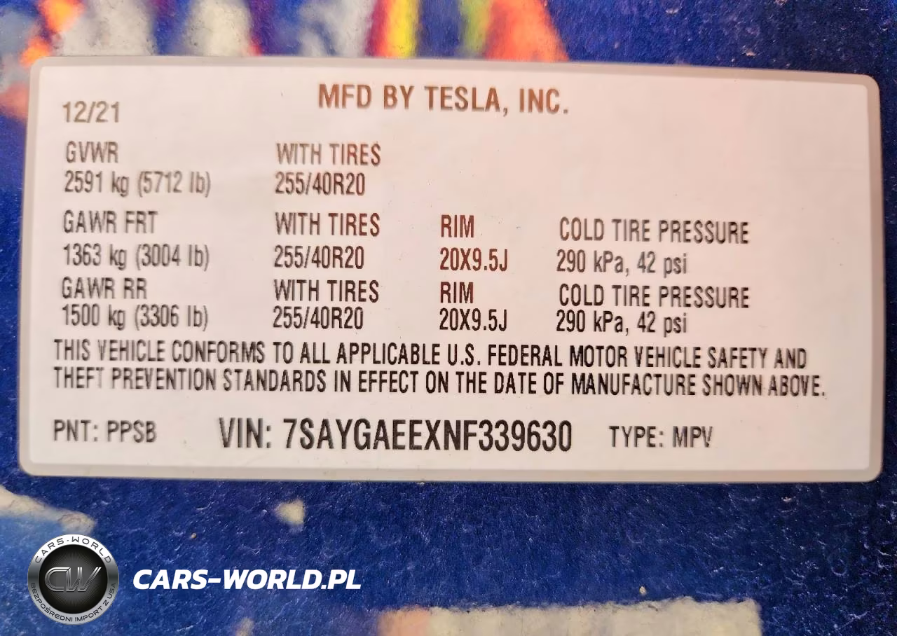 2022 Tesla Model Y VIN:7SAYGAEEXNF339630 - 13
