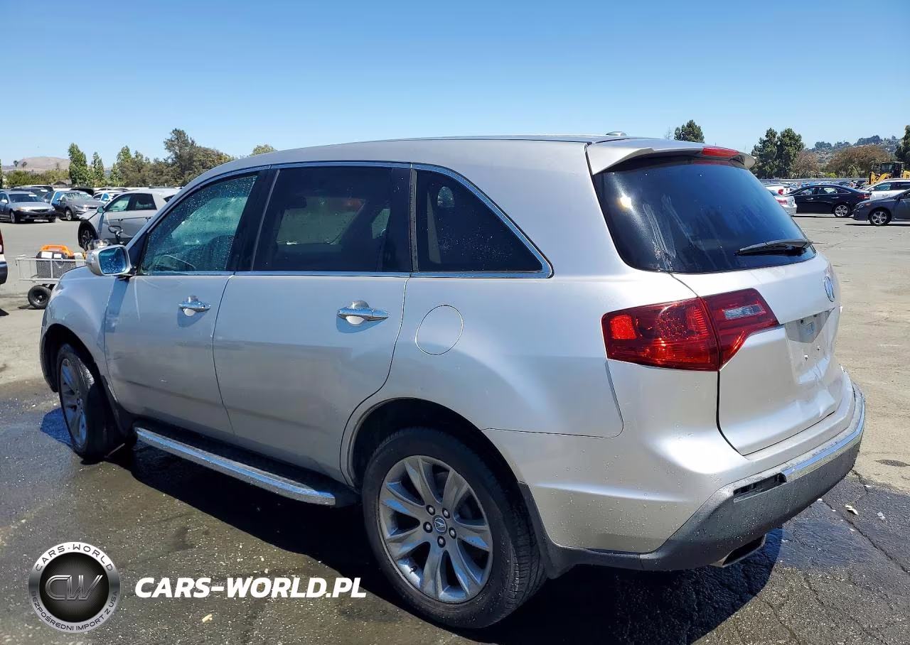 2013 Acura Mdx Advance VIN:2HNYD2H64DH504736 - 2