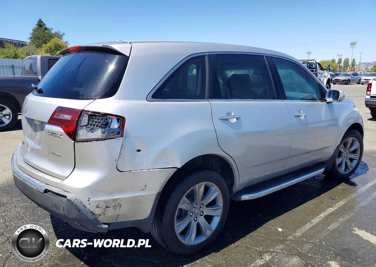 2013 Acura Mdx Advance VIN:2HNYD2H64DH504736 - 3