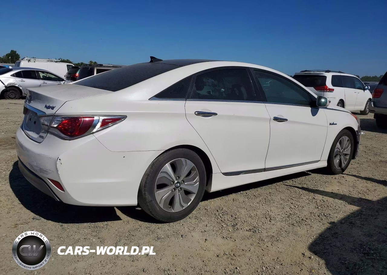 2014 Hyundai Sonata Hybrid VIN:KMHEC4A42EA107117 - 3