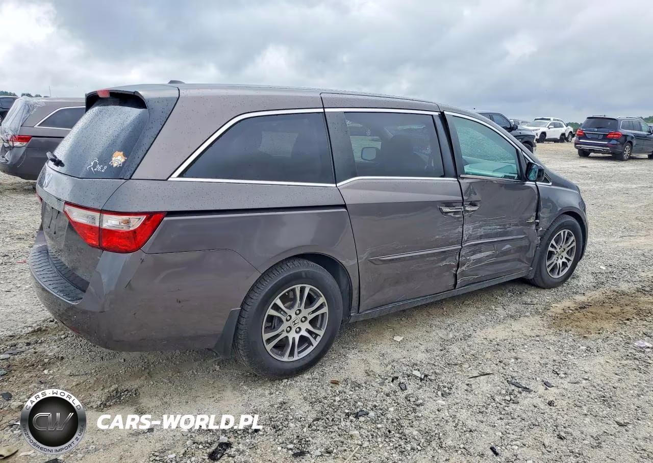 2011 Honda Odyssey Exl VIN:5FNRL5H67BB049480 - 3