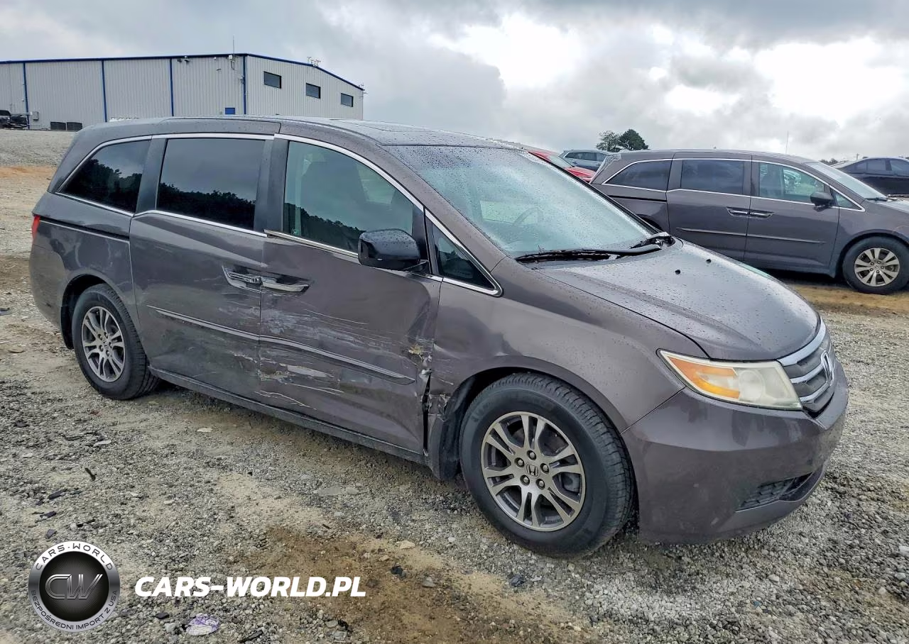 2011 Honda Odyssey Exl VIN:5FNRL5H67BB049480 - 4