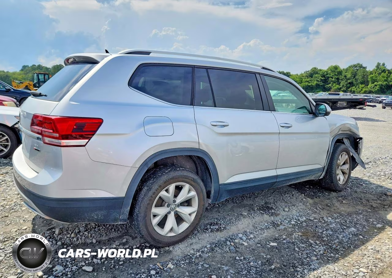 2018 Volkswagen Atlas Se VIN:1V2LR2CA6JC501055 - 3