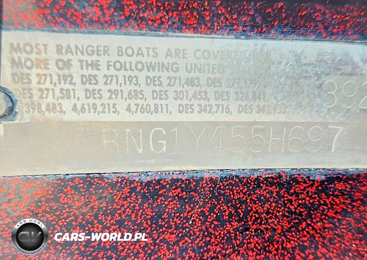 1997 Ranger 392Xt Boat VIN:RNG1Y455H697 - 10
