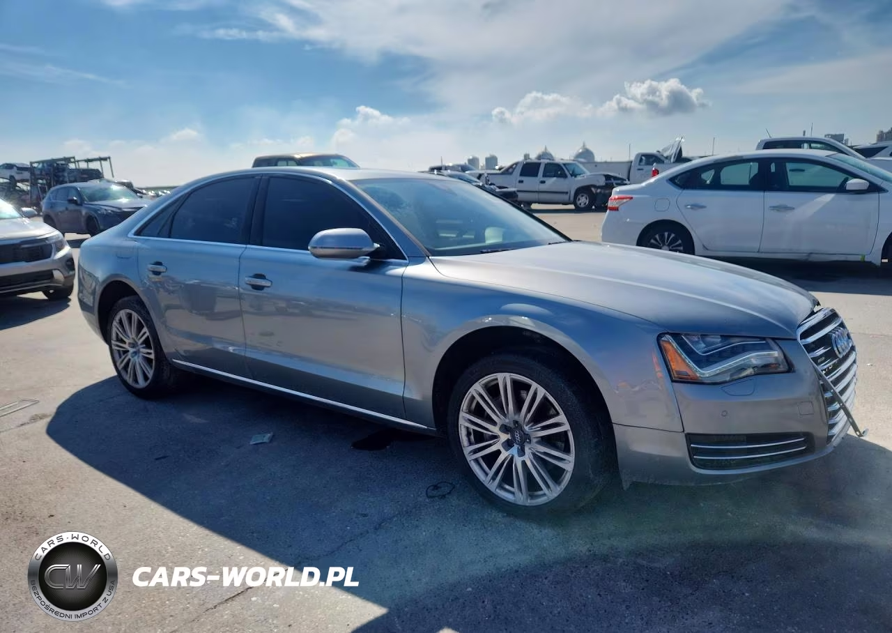 2013 Audi A8 Quattro VIN:WAUAGAFD7DN030439 - 4
