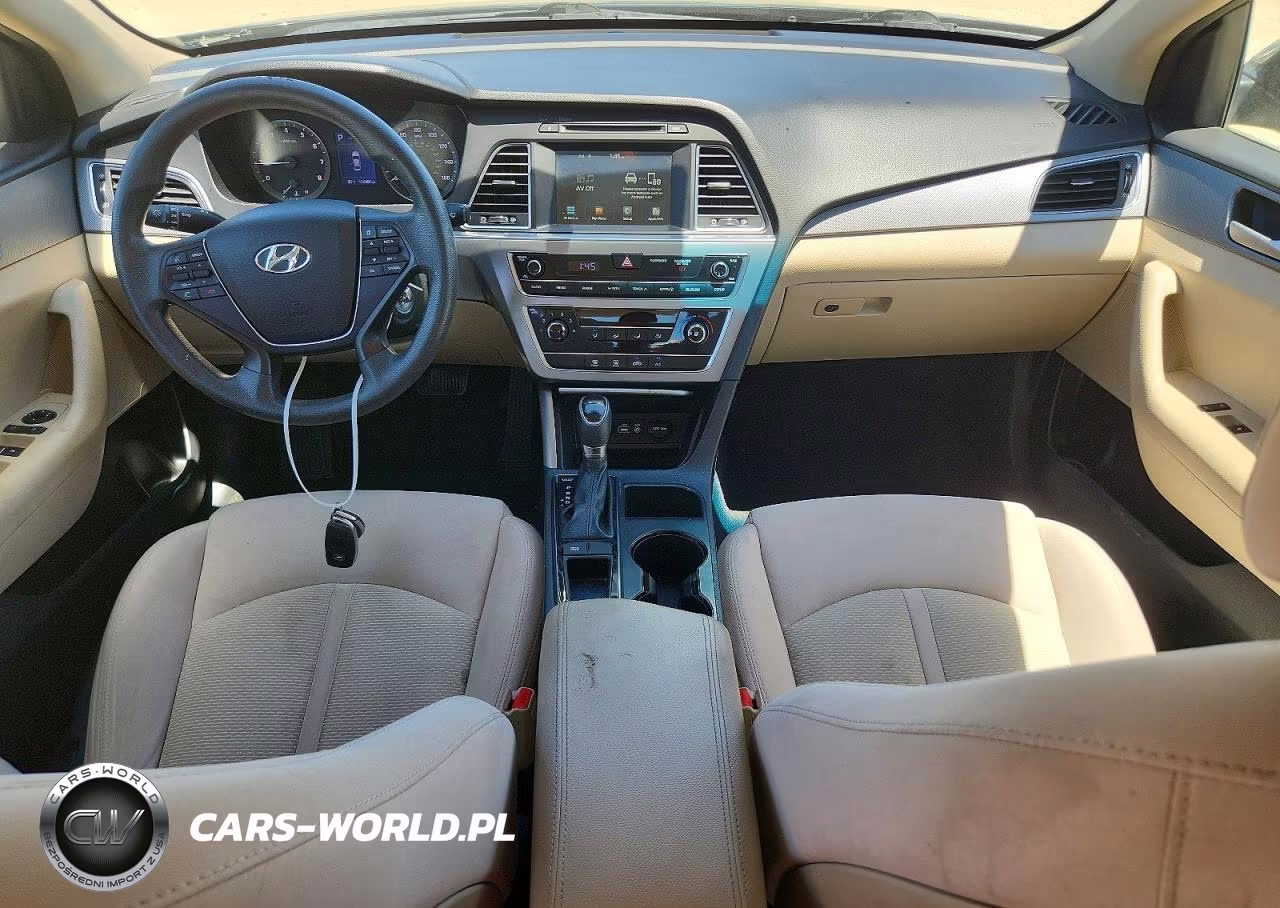 2016 Hyundai Sonata Se VIN:5NPE24AF0GH378794 - 8