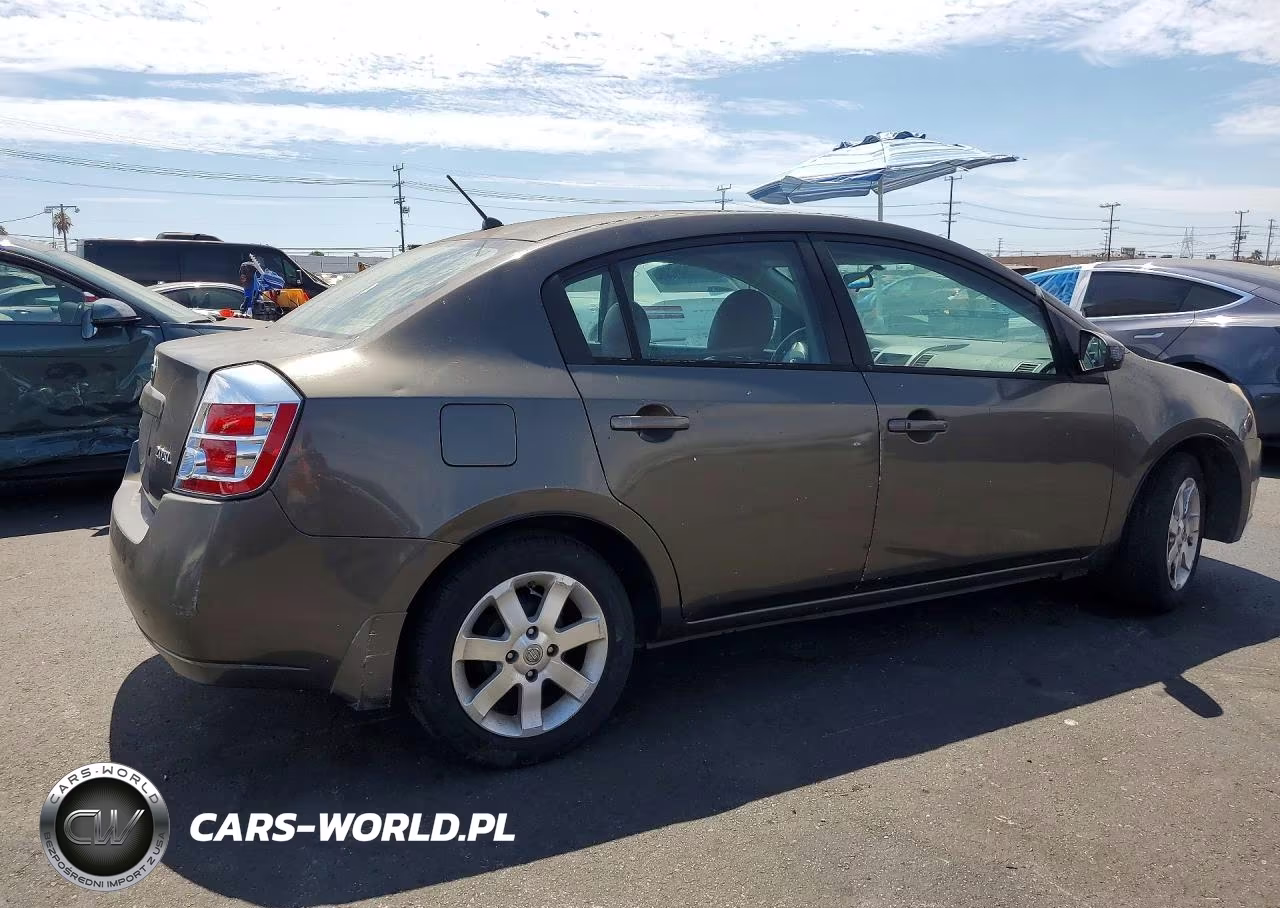 2007 Nissan Sentra 2.0 VIN:3N1AB61E97L614136 - 3