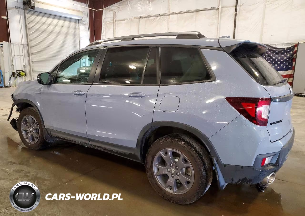 2024 Honda Passport Trail Sport VIN:5FNYF8H61RB019924 - 2