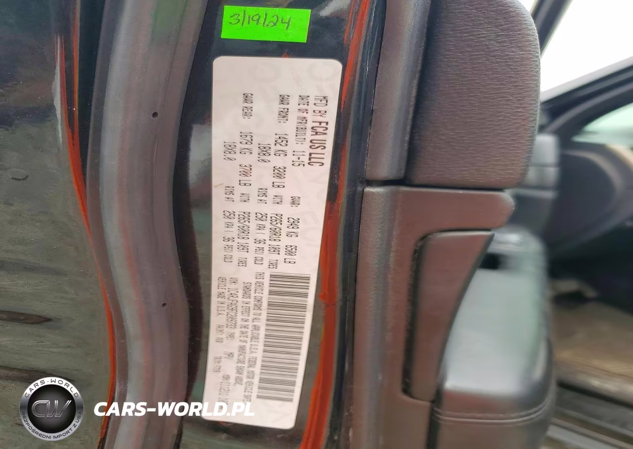2015 Jeep Grand Cherokee Laredo VIN:1C4RJFAG9FC209733 - 13