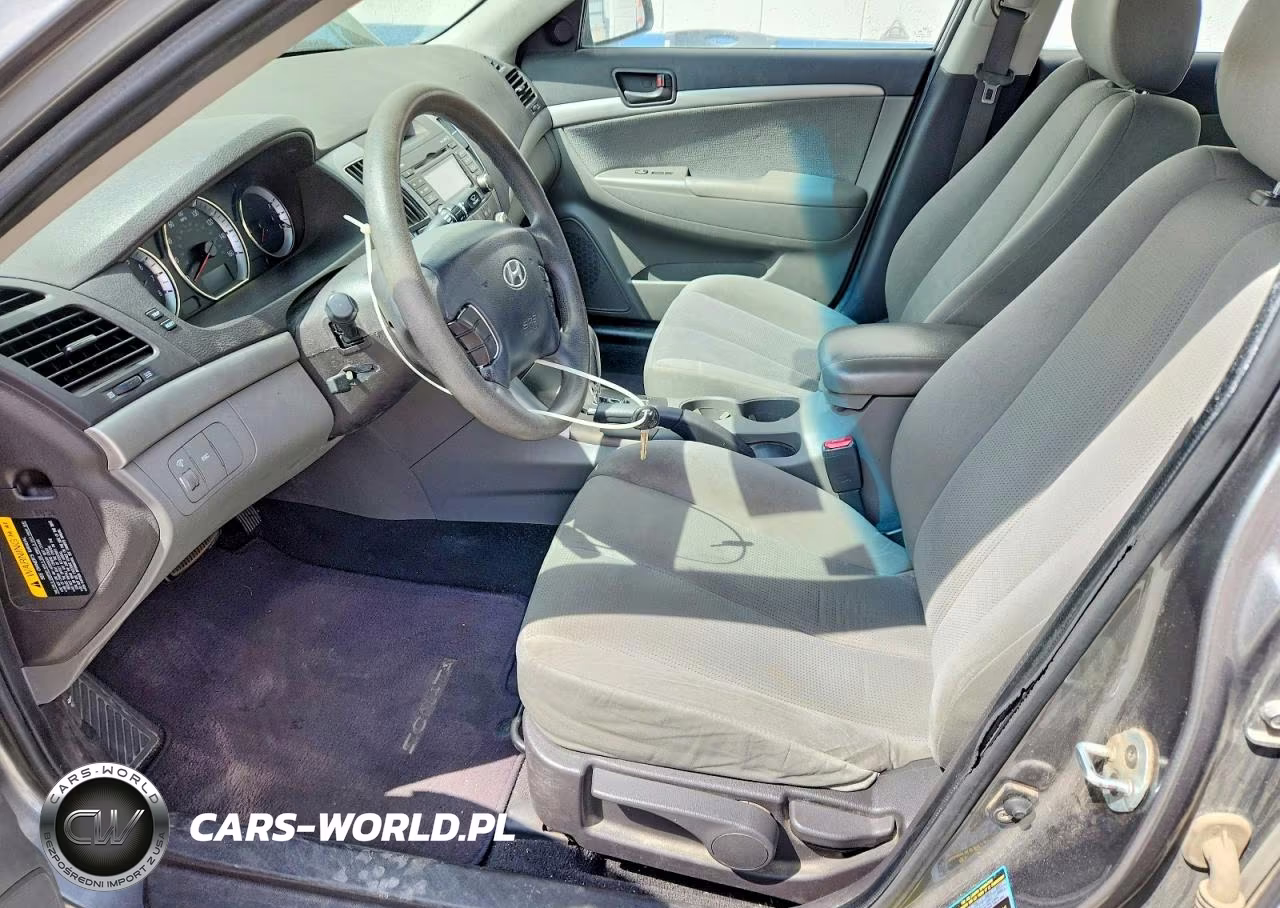 2009 Hyundai Sonata Gls VIN:5NPET46C99H512345 - 7
